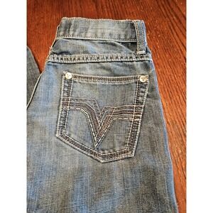 Wrangler 20X Jeans Boys 14 Blue Adjustable Waist Denim Cowboy Youth (A395)